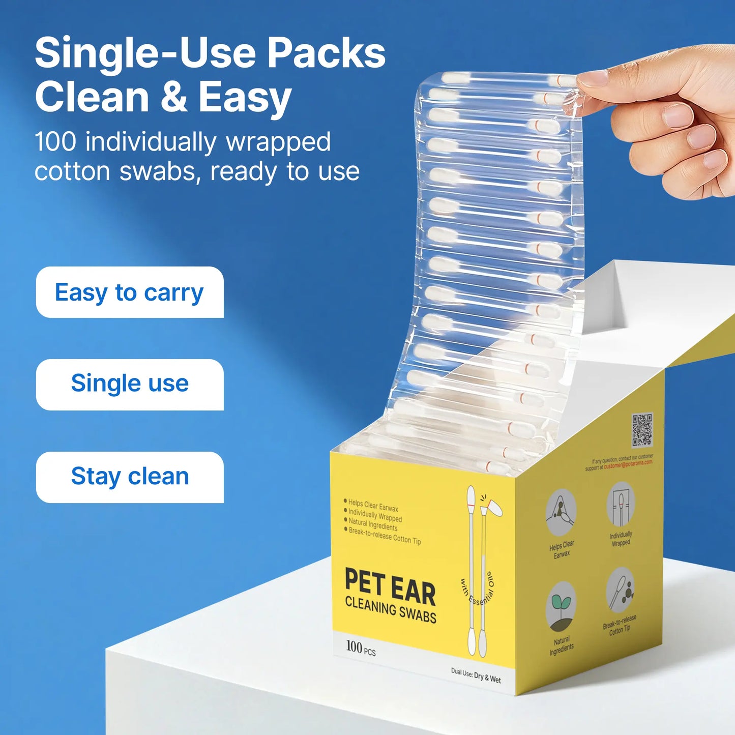 PawSwab™ Ear Cleaners