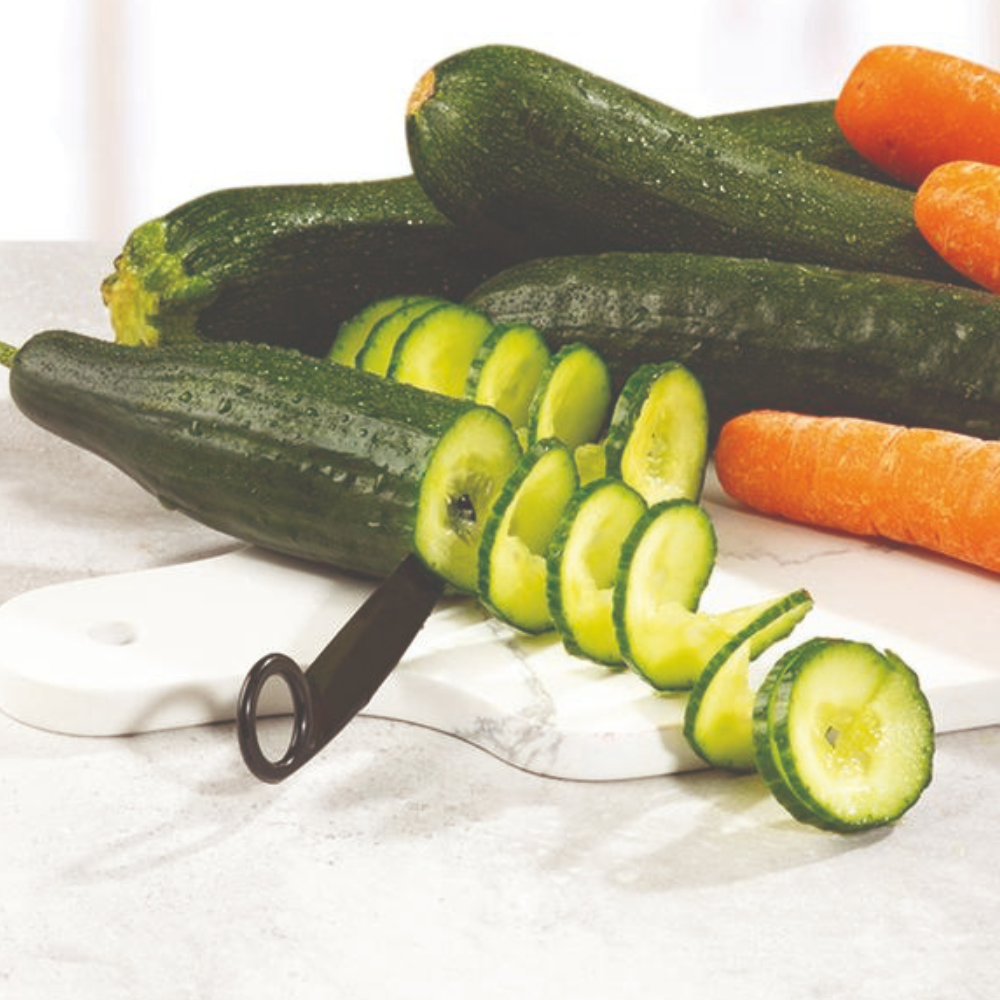 Jubliss™ Spiral & V-Cut Combo Knife Set