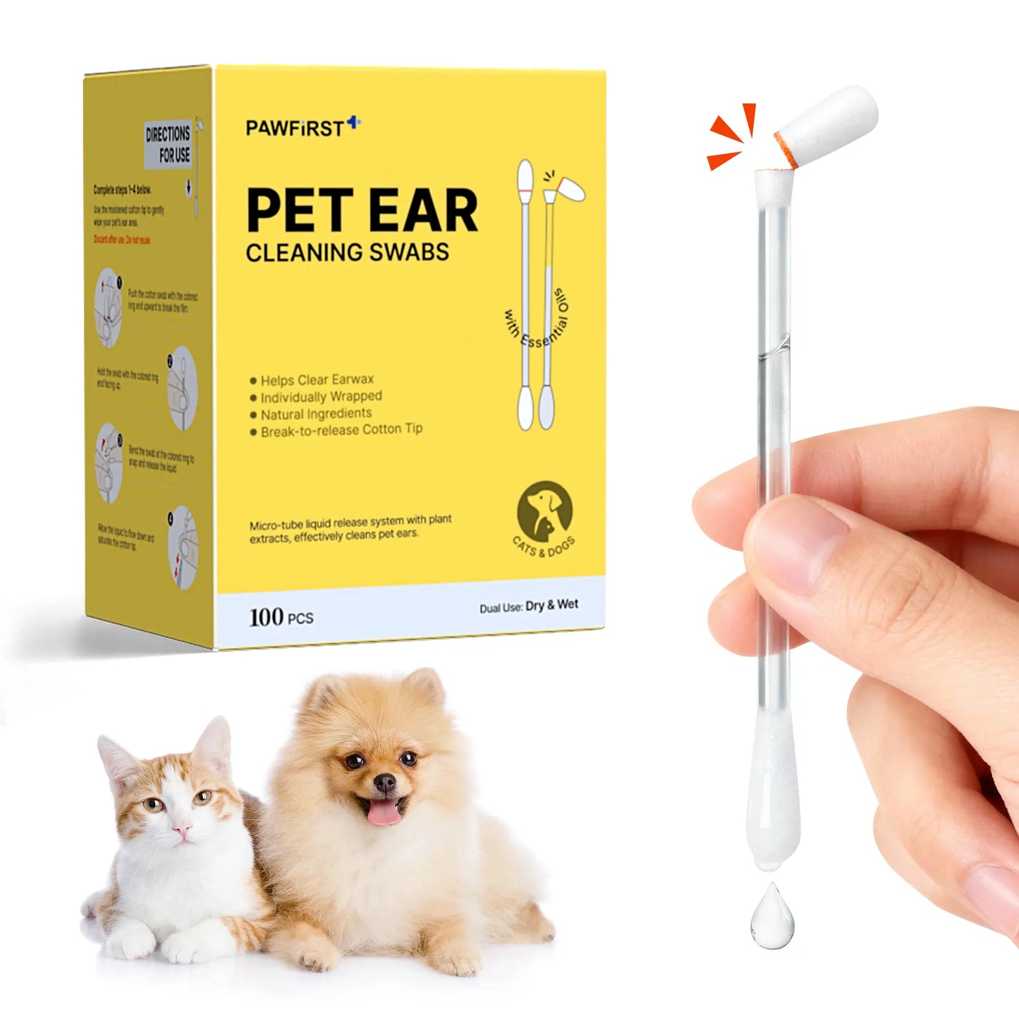 PawSwab™ Ear Cleaners